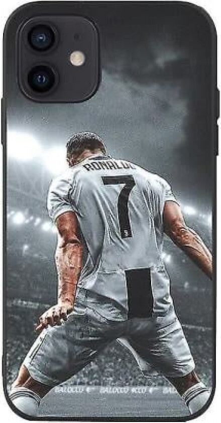 Passer for iPhone 14 iPhone 13 iPhone 12 Mobiltelefon Shell Star Ronaldo Fotball Phone Case Ronaldo iPhone XS Max B