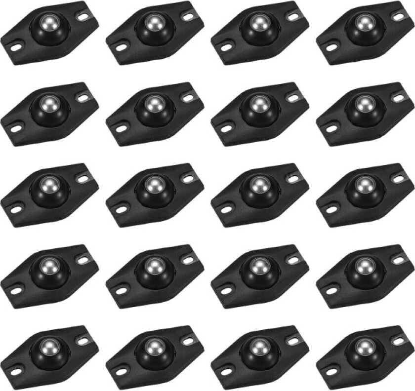 Små hjul, møbelhjul, minihjul, svingbare hjul, ABS-materiale