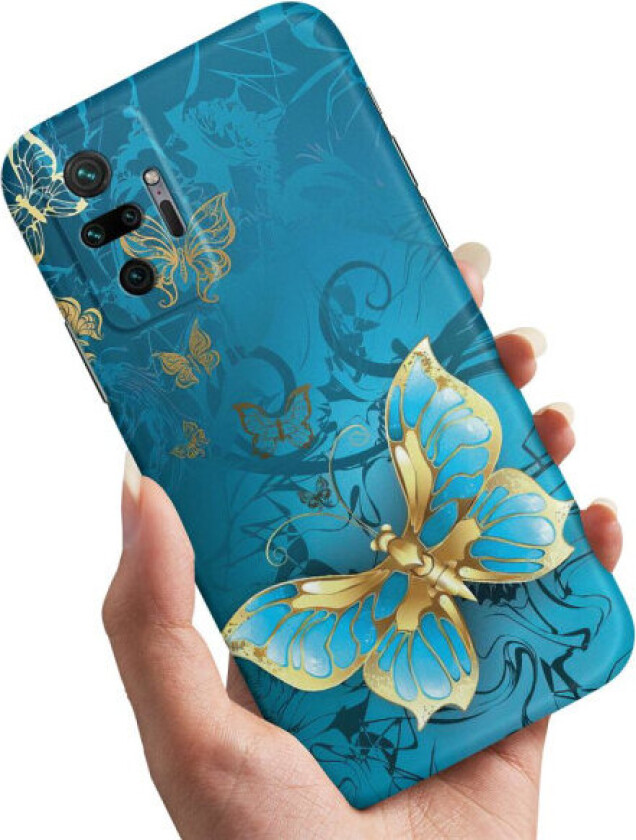 Xiaomi Redmi Note 10 Pro - Deksel/Mobildeksel Sommerfugler