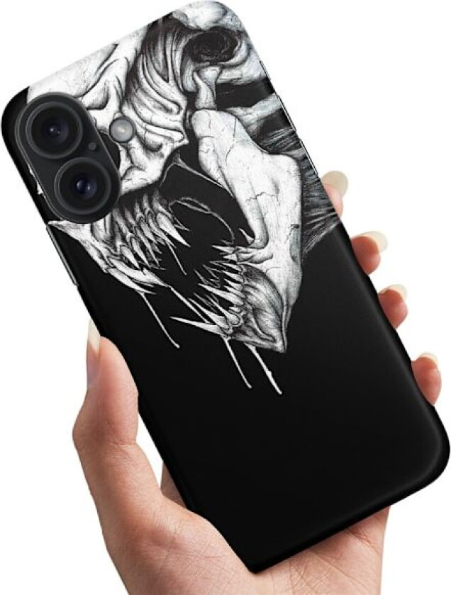 iPhone 16 - Deksel/Mobildeksel Dødningehode Monster