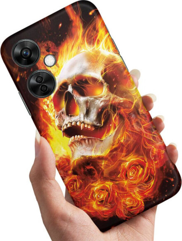 OnePlus Nord CE 3 Lite 5G - Deksel/Mobildeksel Burning Skull