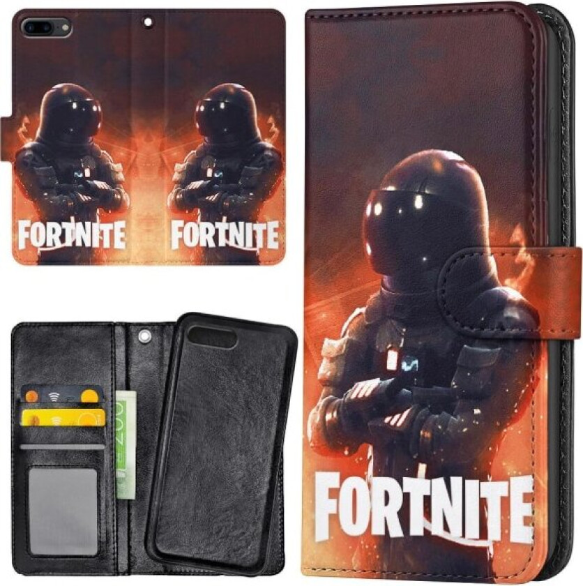 iPhone 7/8 Plus - Lommebok Deksel Fortnite