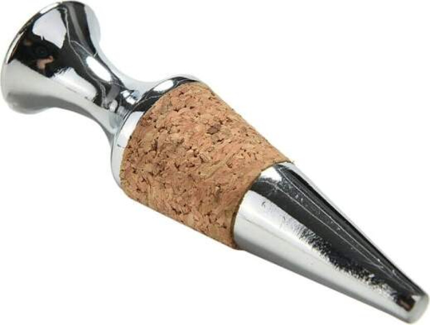 Rejäl vinkork i metall och riktig kork