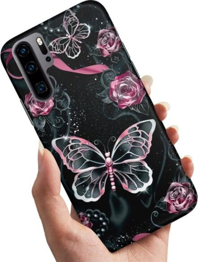 Huawei P30 Pro - Deksel/Mobildeksel Sommerfugler