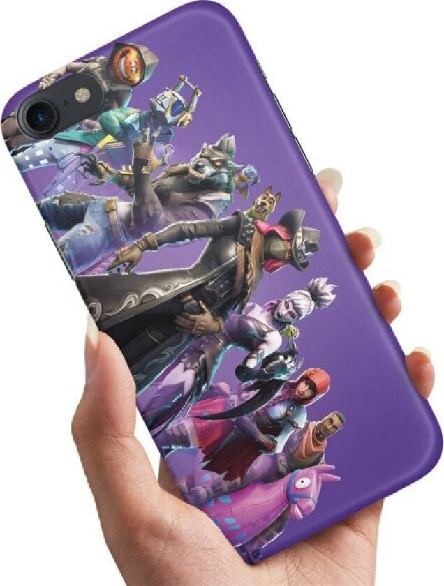 iPhone 7/8/SE - Deksel/Mobildeksel Fortnite Multicolor