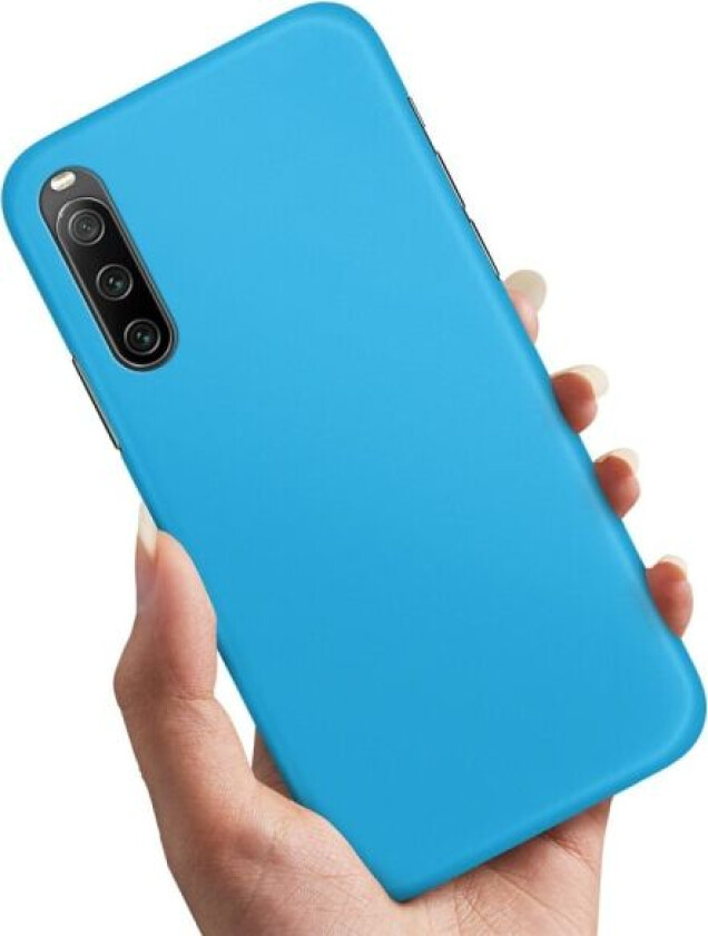 Sony Xperia 10 IV - Deksel/Mobildeksel Lyseblå