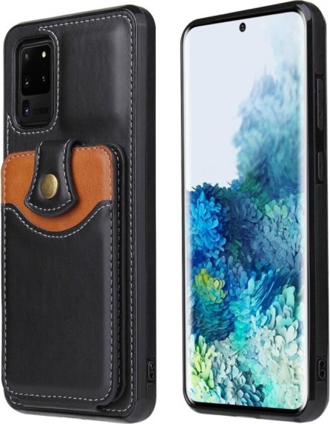 Profesjonelt deksel med kortholder - Samsung Galaxy S20 Ultra Svart