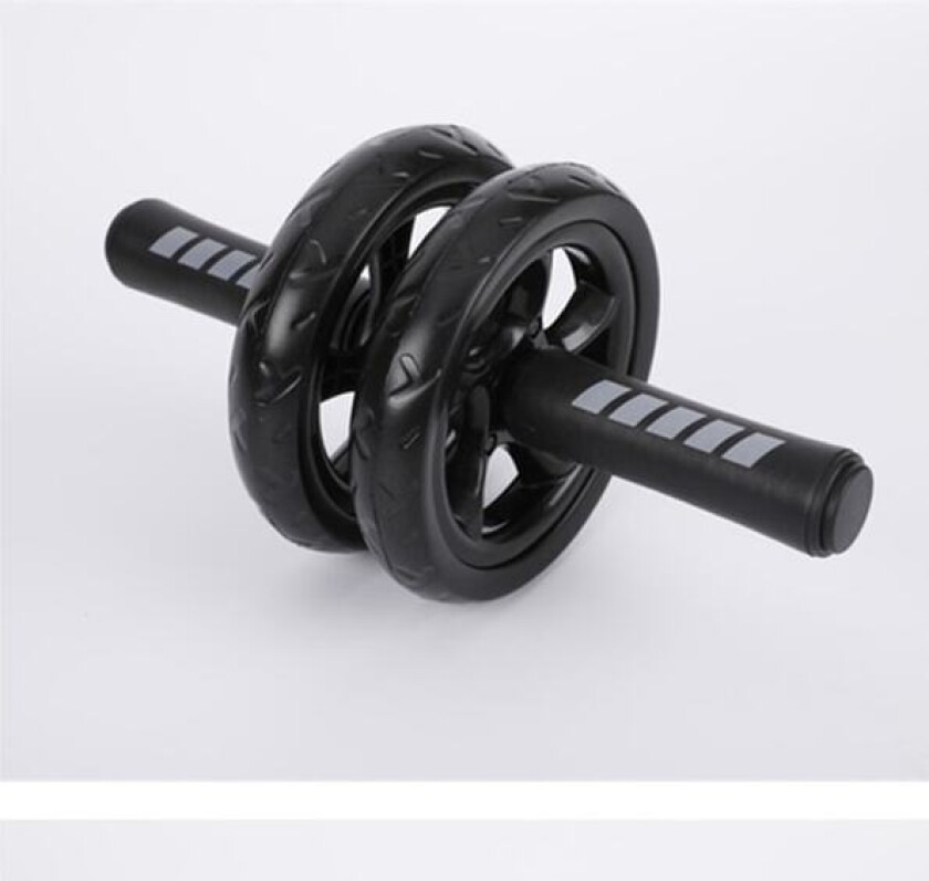 Abdominal Muscle Wheel - Abdominal Exercise Machine + Thick Knee Mat - Double Gliding Abdominal Wheel - Sports Roller - Muscu Fitness Equipment for