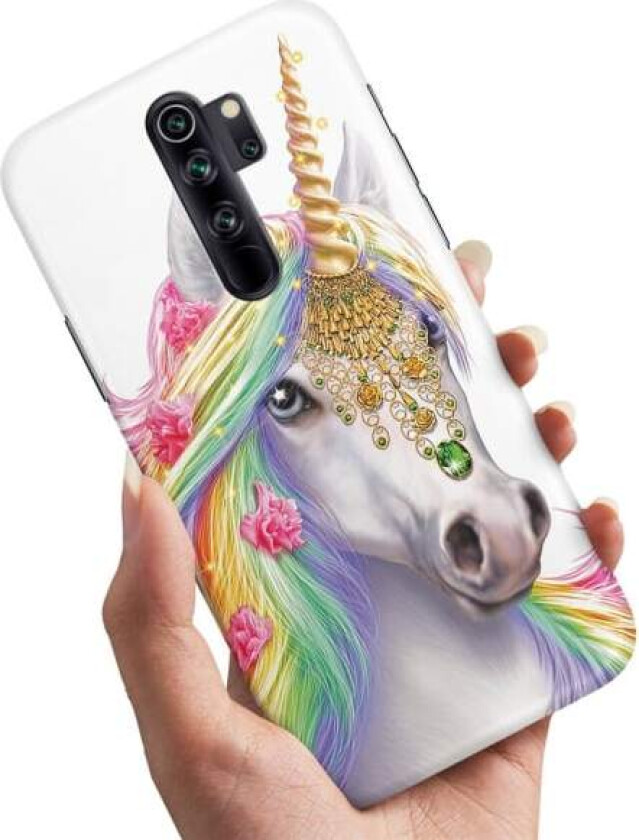 Xiaomi Redmi Note 8 Pro - Deksel/Mobildeksel Unicorn/Enhjørning