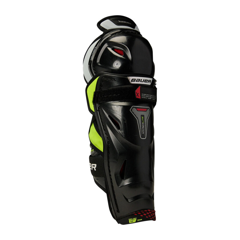 bauer S22 Vapor Hyperlite Shin Guard - Jr 23/24, leggbeskytter junior BLACK