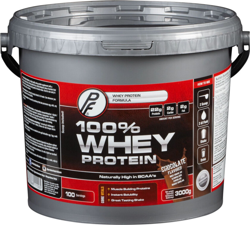 100 % Whey Protein Sjokolade