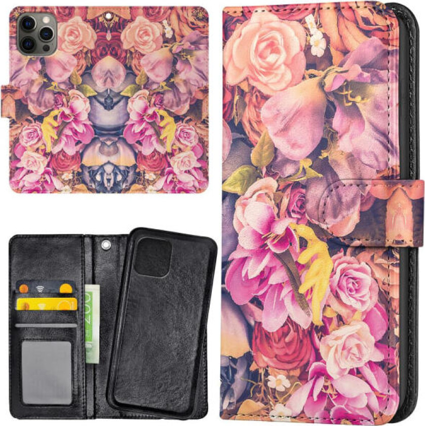 iPhone 13 Pro Max - Lommebok Deksel Roser