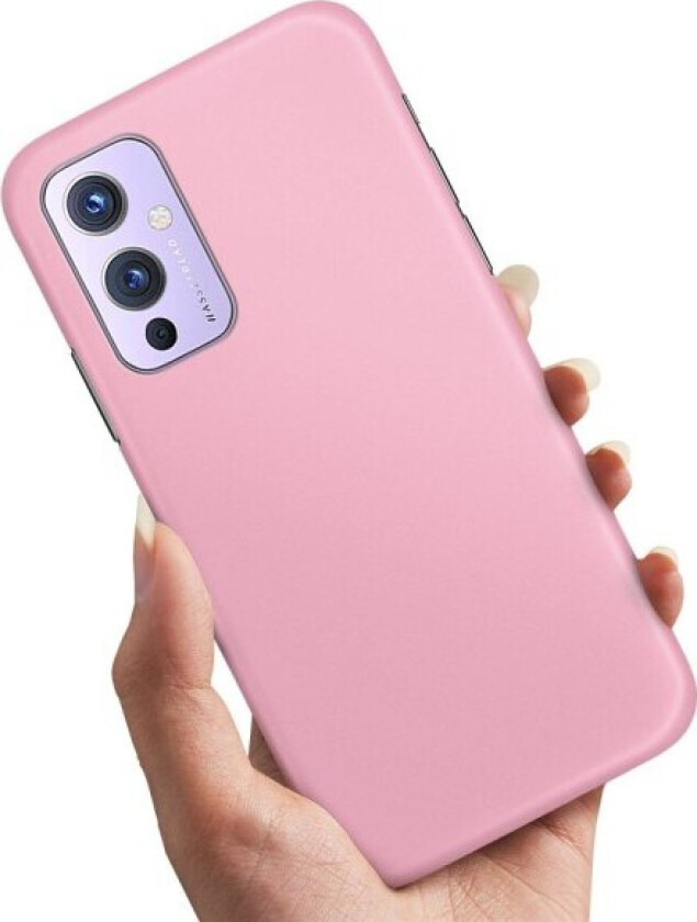 OnePlus 9 Pro - Deksel/Mobildeksel Lyserosa