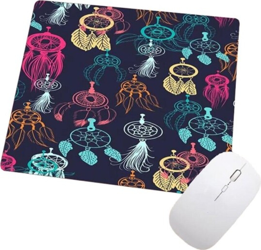 Musematte 22x18 cm - Dreamcatchers Multicolor