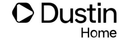 Logoen til Dustin Home