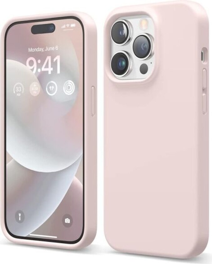 iPhone 14 Pro - Profesjonelt beskyttende Floveme-deksel Rosa