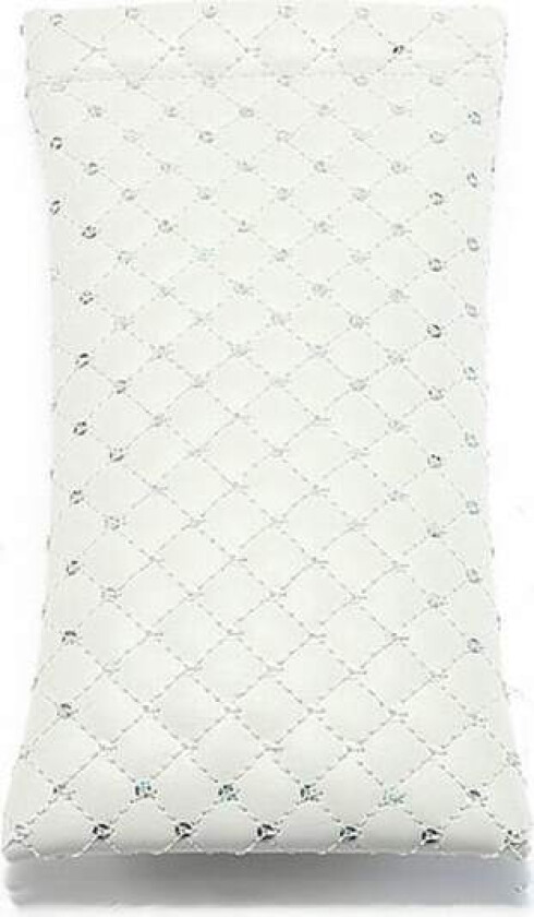 Brilleretui med paljetter - Velg farge White
