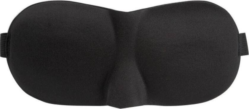 Sovemaske med formet skum Black one size