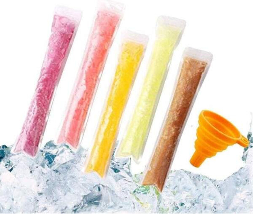 200 stk. Pop-poser Pop-formposer Popsicle-poser Popsicle-former