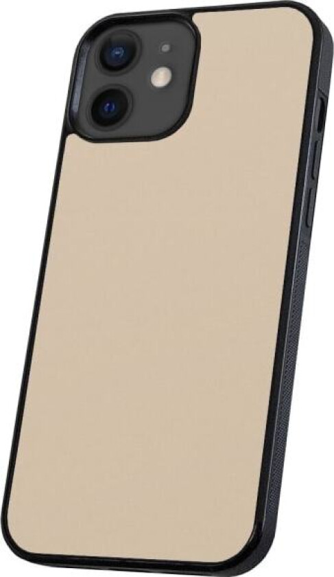 iPhone 12/12 Pro - Deksel/Mobildeksel Beige