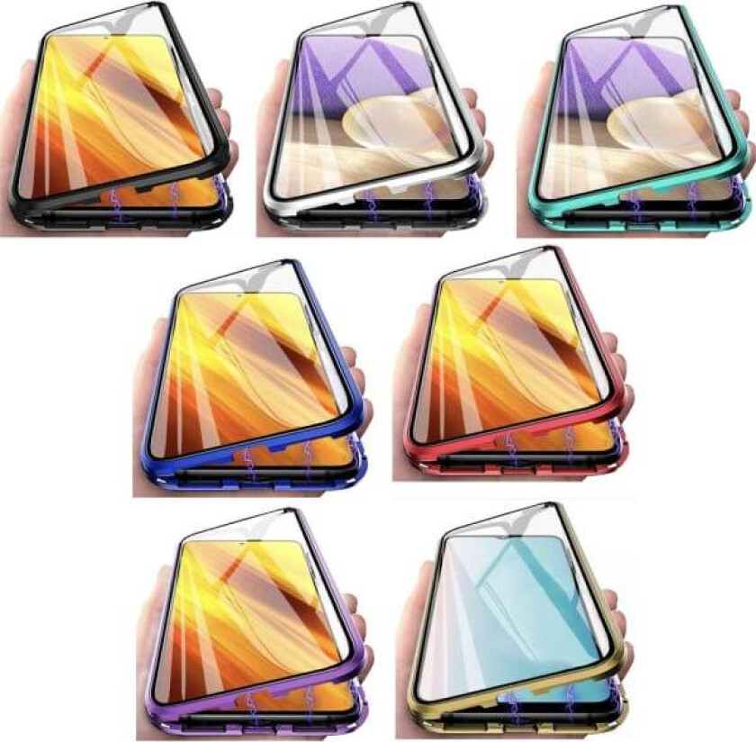 Dobbeltsidig magnetisk deksel - Samsung Galaxy A53 5G Guld