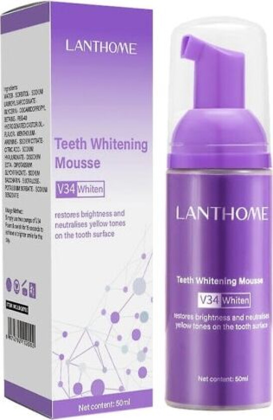 Tannbleking Booster Fargekorrigerende Lila Tannbleking 50ml null ingen