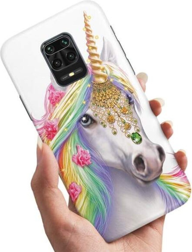 Xiaomi Redmi Note 9 Pro - Deksel/Mobildeksel Unicorn/Enhjørning