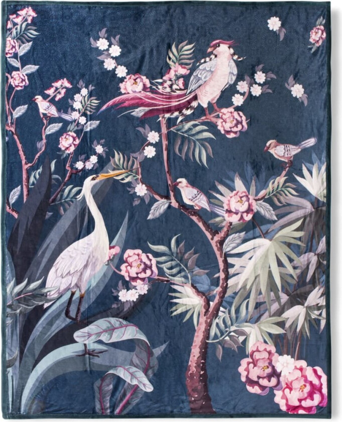 Pledd SARENZA 130x160 cm bensinblå