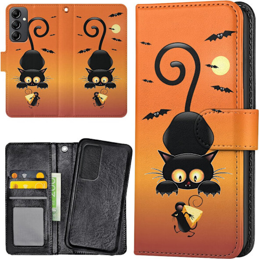 Samsung Galaxy A15 - Lommebok Deksel Katt og Mus