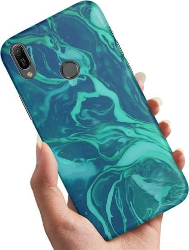 Huawei P20 Lite - Deksel/Mobildeksel Marmor Multicolor