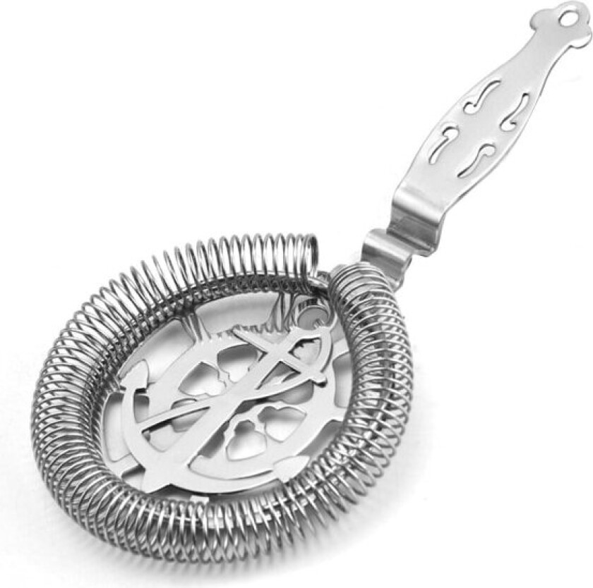 Cocktail Sil, Rustfritt Stål Hawthorne Sil for Bar Verktøy, Drikke Sil med Høy Tetthet Vår Profesjonelle Bartendere og Miksologer