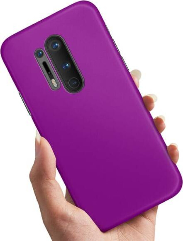 OnePlus 8 Pro - Deksel/Mobildeksel Lilla Purple