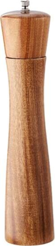 Salt- og pepperkvern i tre, påfyllbar porselen Acacia
