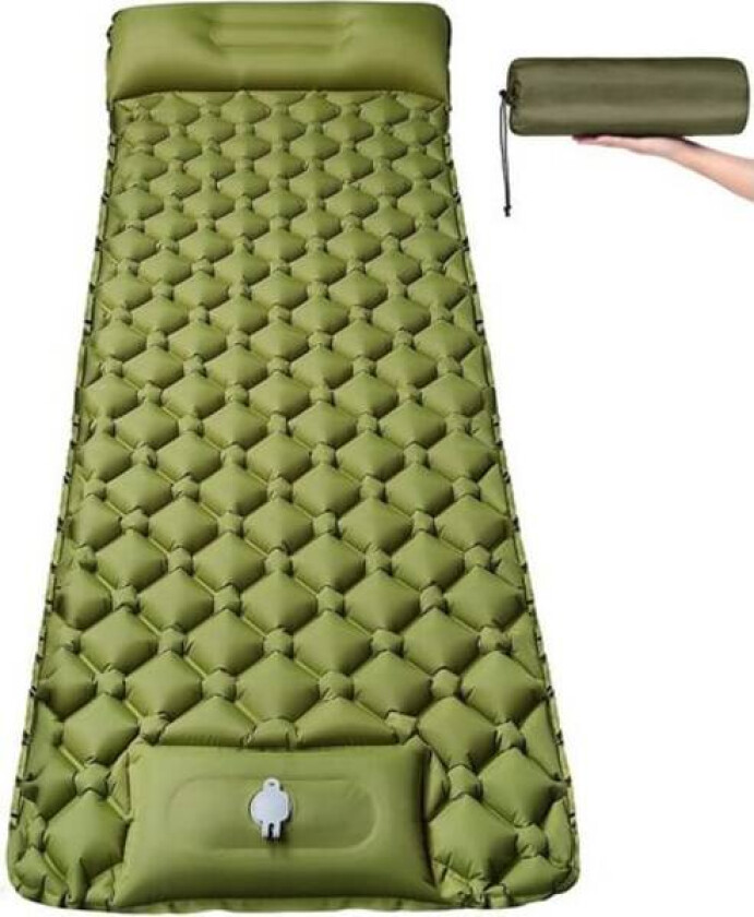 Camping liggeunderlag utendørs selvoppblåsende luftmadrass