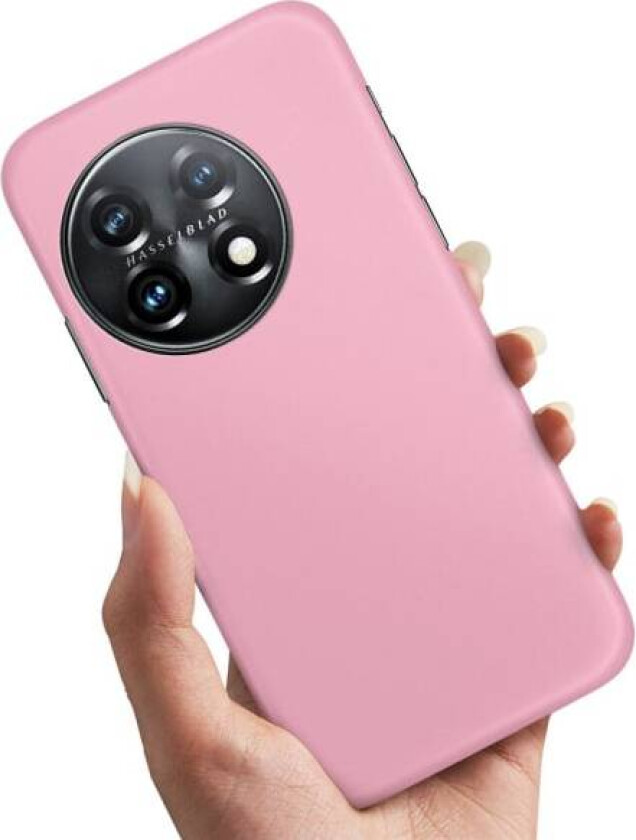 OnePlus 11 5G - Deksel/Mobildeksel Lyserosa