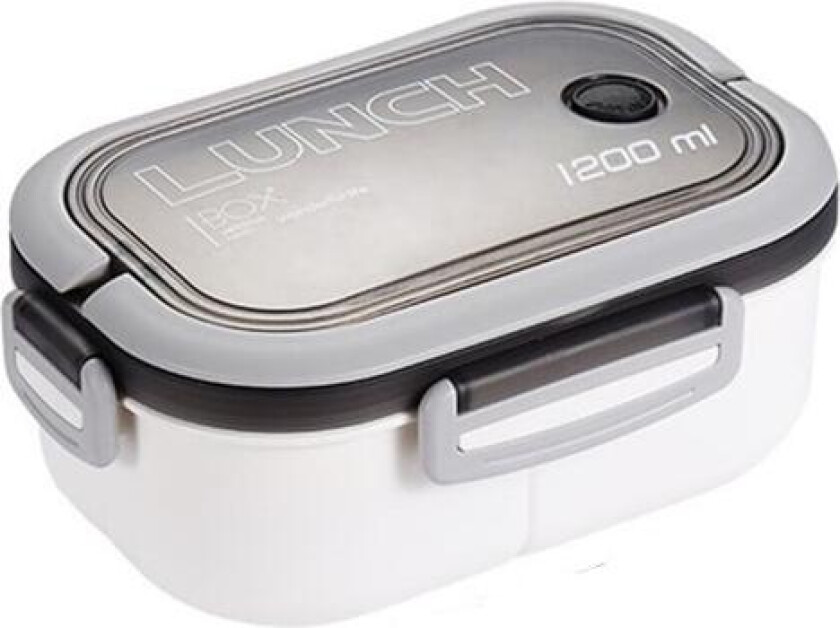 TG Matboks med Dobbelt Lag og Skje og Gaffel Grønn