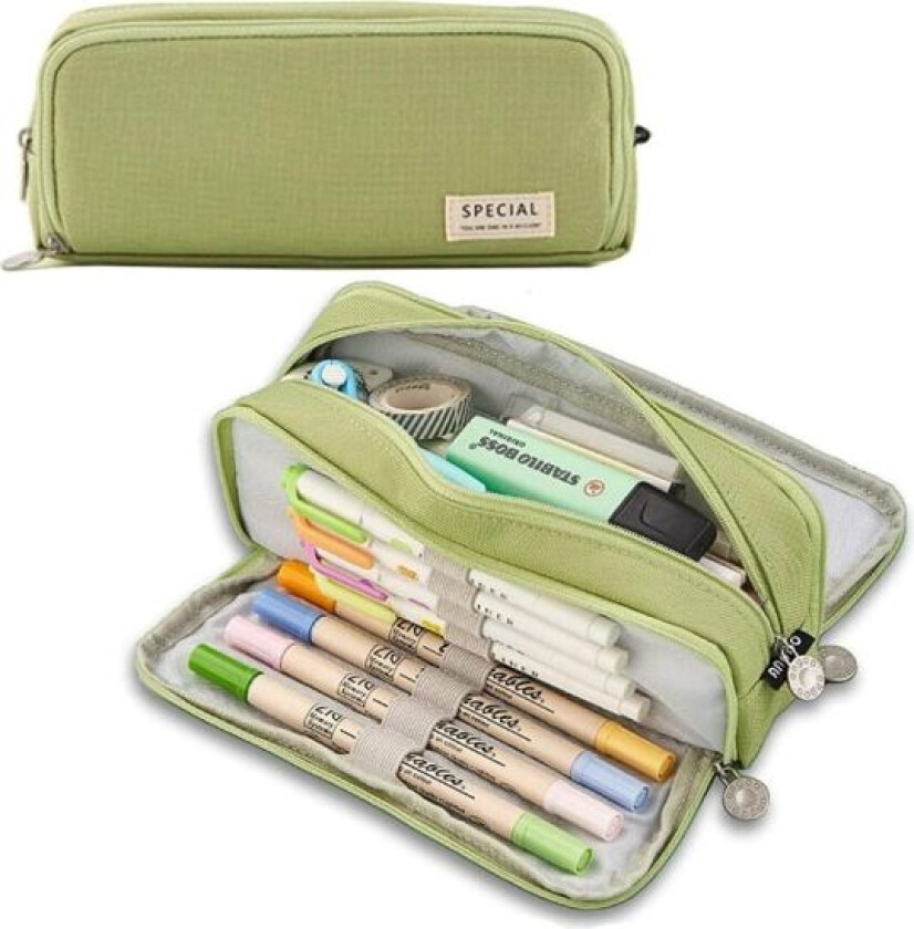 Pennal Pennaler Tenåringsjenter 3 Rom Stor Kapasitet Blyant