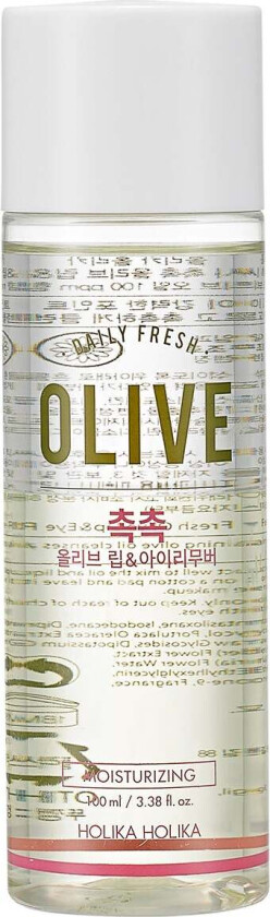 Daily Fresh Olive Lip & Eye Remover, 100 ml Sminkefjerner