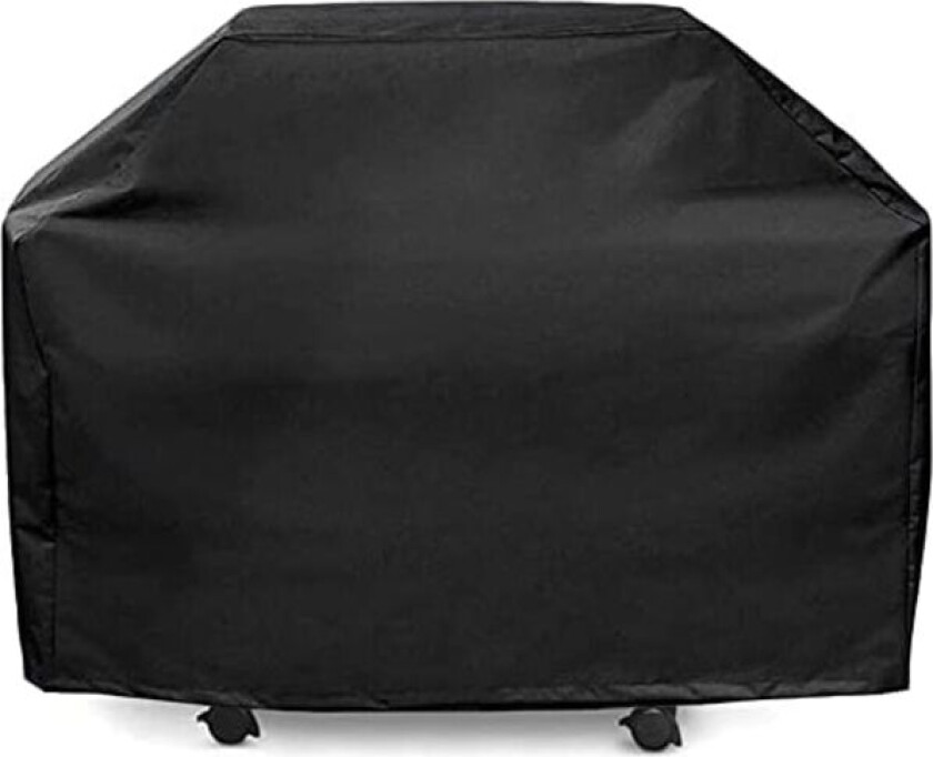 Gassgrilltrekk, vanntett 210D beskyttelsestrekk, beskyttelsestrekk for XL grill justerbar stropp, egnet for de fleste griller (145 * 61 * 117 cm)