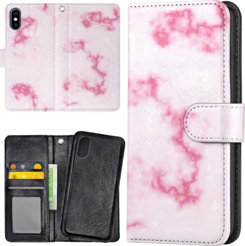 iPhone X/XS - Lommebok Deksel Marmor