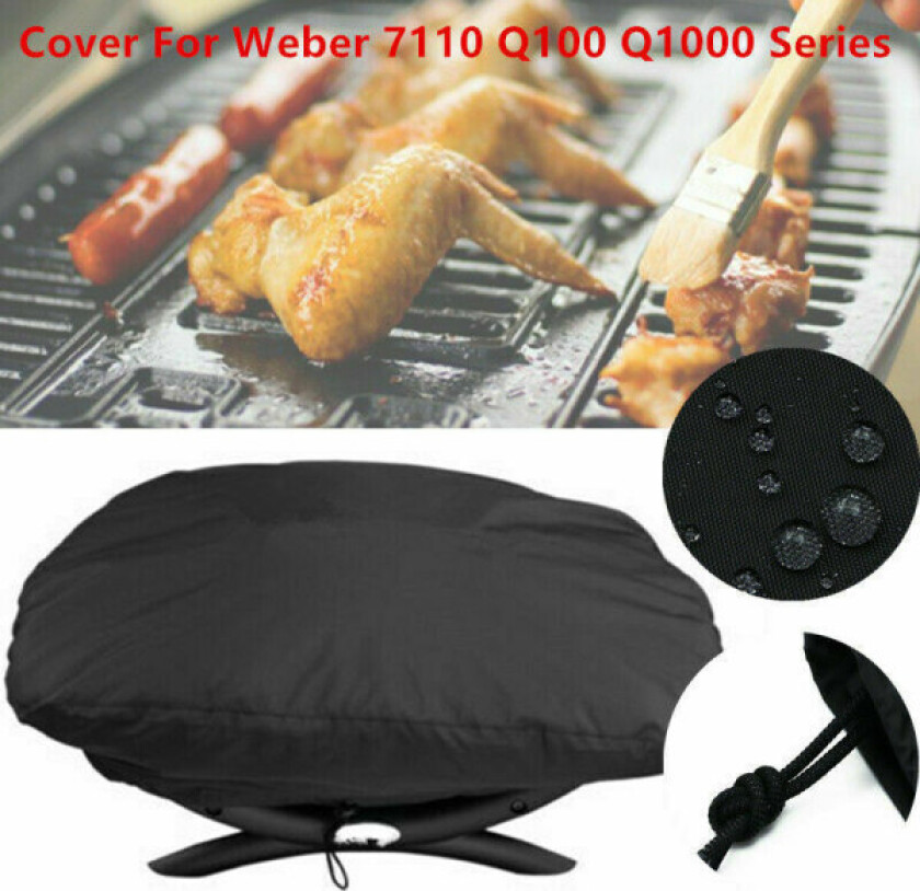 Gassgrill BBQ 67,1*44*32cm Passer Grilltrekk for Weber 711