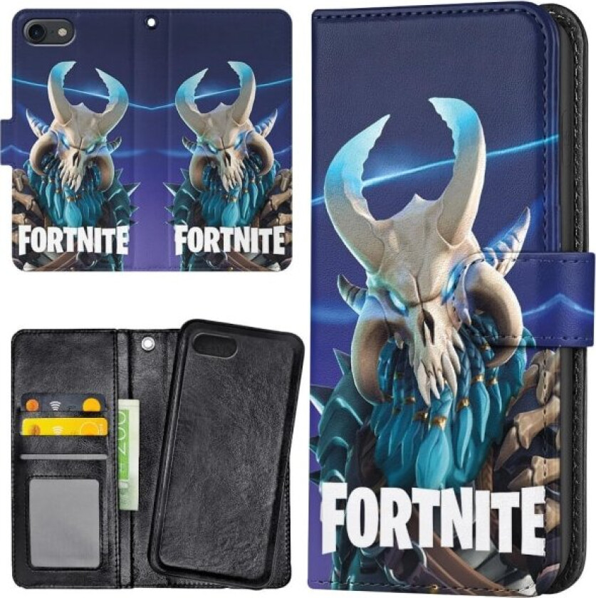 iPhone 7/8/SE - Lommebok Deksel Fortnite