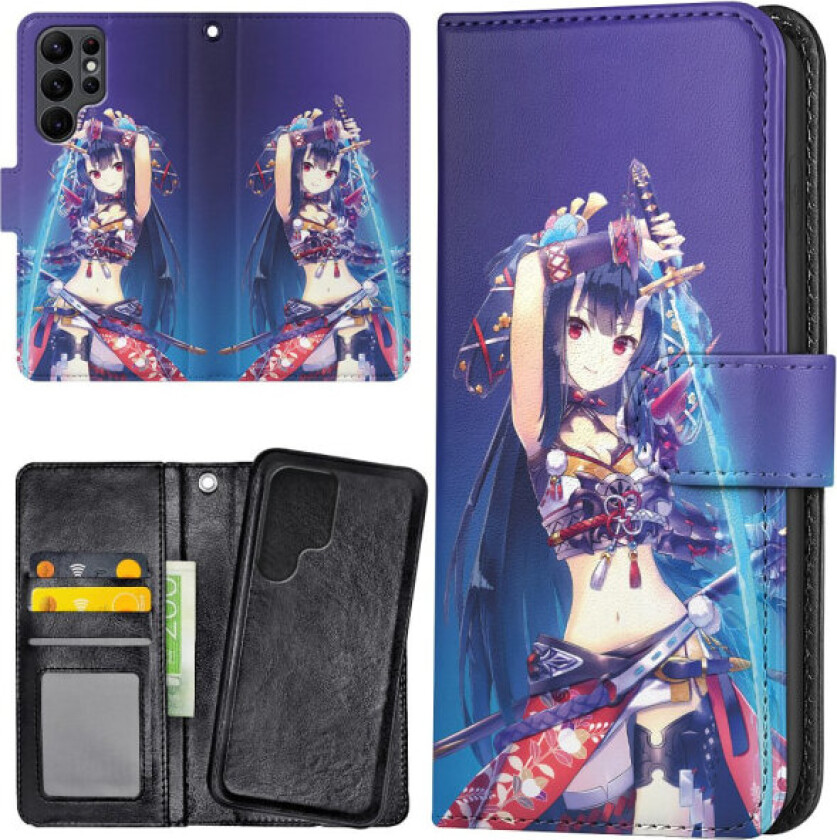Samsung Galaxy S23 Ultra - Lommebok Deksel Anime