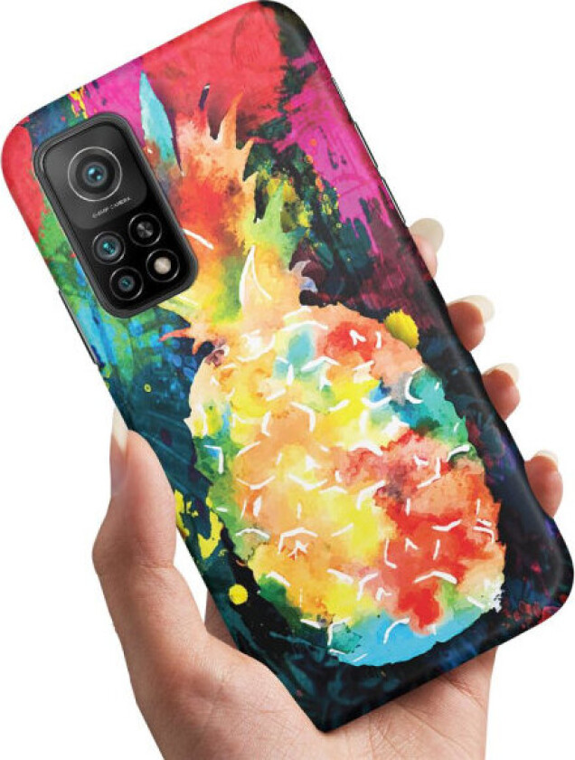 Xiaomi Mi 10T/10T Pro - Deksel/Mobildeksel Regnbue Ananas