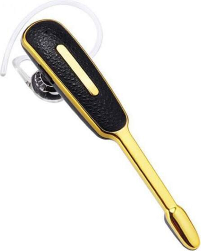 Praktiskt Bluetooth Handsfree Hörlur Svart/Guld