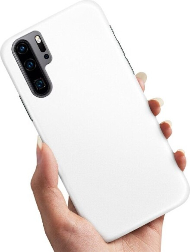 Huawei P30 Pro - Deksel/Mobildeksel Hvit White