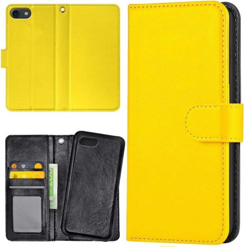 iPhone 6/6s - Lommebok Deksel Gul Yellow