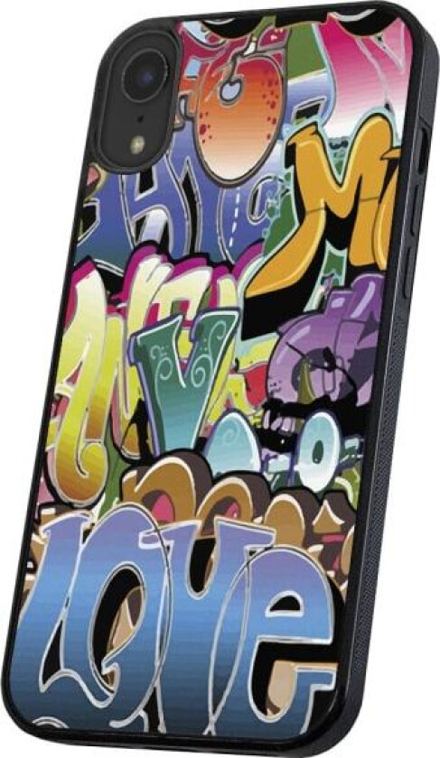 iPhone XR - Deksel/Mobildeksel Graffiti