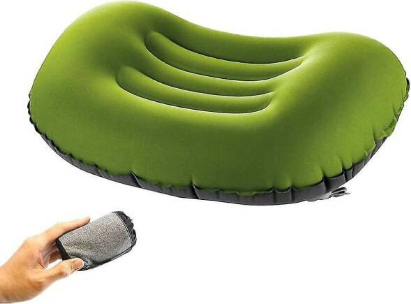 Campingpute Ultralett Oppblåsbar Pute For Nakke Og Lumbar Støtte