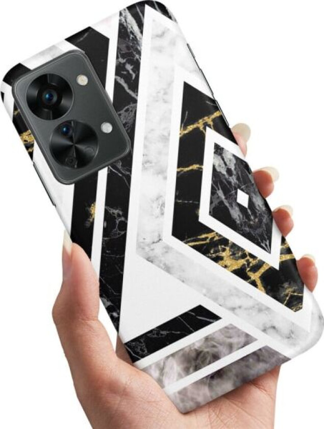 OnePlus Nord 2T - Deksel/Mobildeksel Krokete Mønster